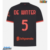 AC Milan Koni De Winter #5 Tredjedrakt 2026-27 Kortermet